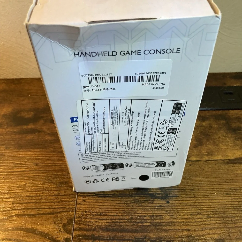 GAMINJA ANS13 Handheld Video Player 64GB‎ Gaming Console Black